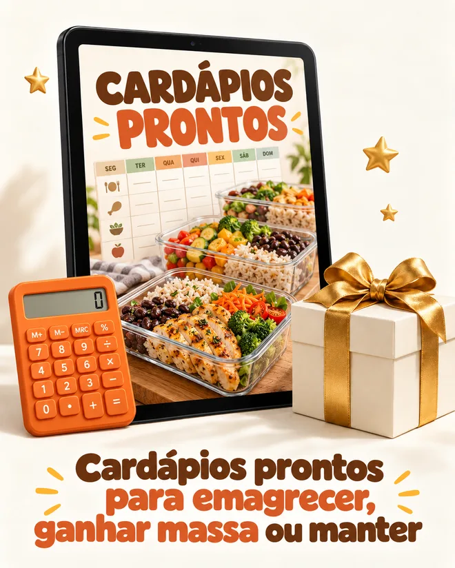 Cardápios Prontos por Objetivo