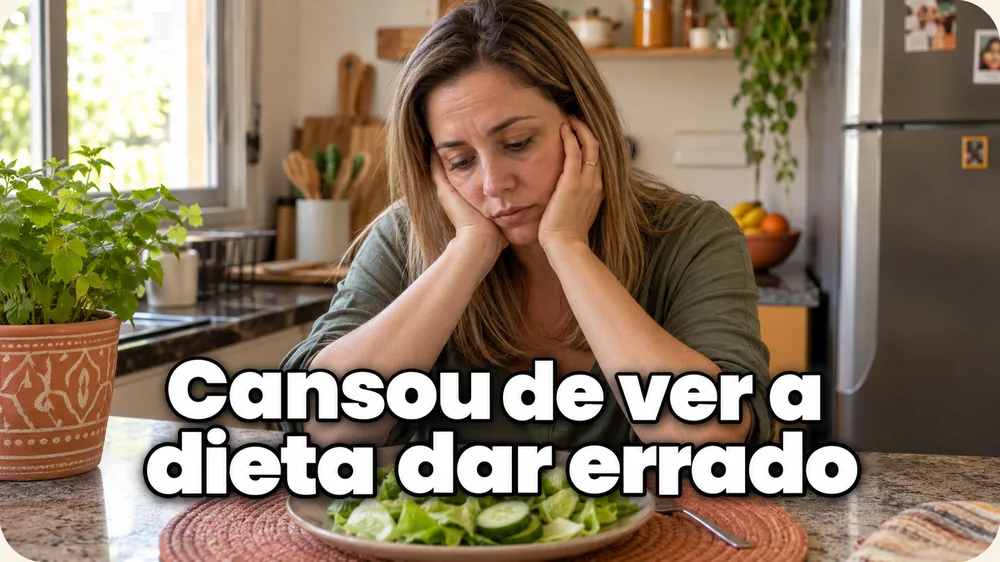 Cansou de ver a dieta dar errado
